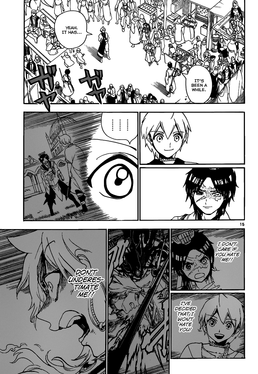 Magi - Labyrinth of Magic Chapter 313 page 16 - Chapter 313: Arba's Tenacity
