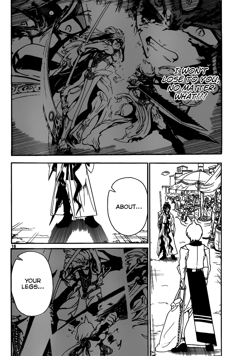 Magi - Labyrinth of Magic Chapter 313 page 17 - Chapter 313: Arba's Tenacity