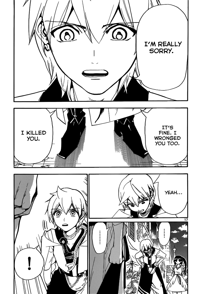 Magi - Labyrinth of Magic Chapter 313 page 18 - Chapter 313: Arba's Tenacity