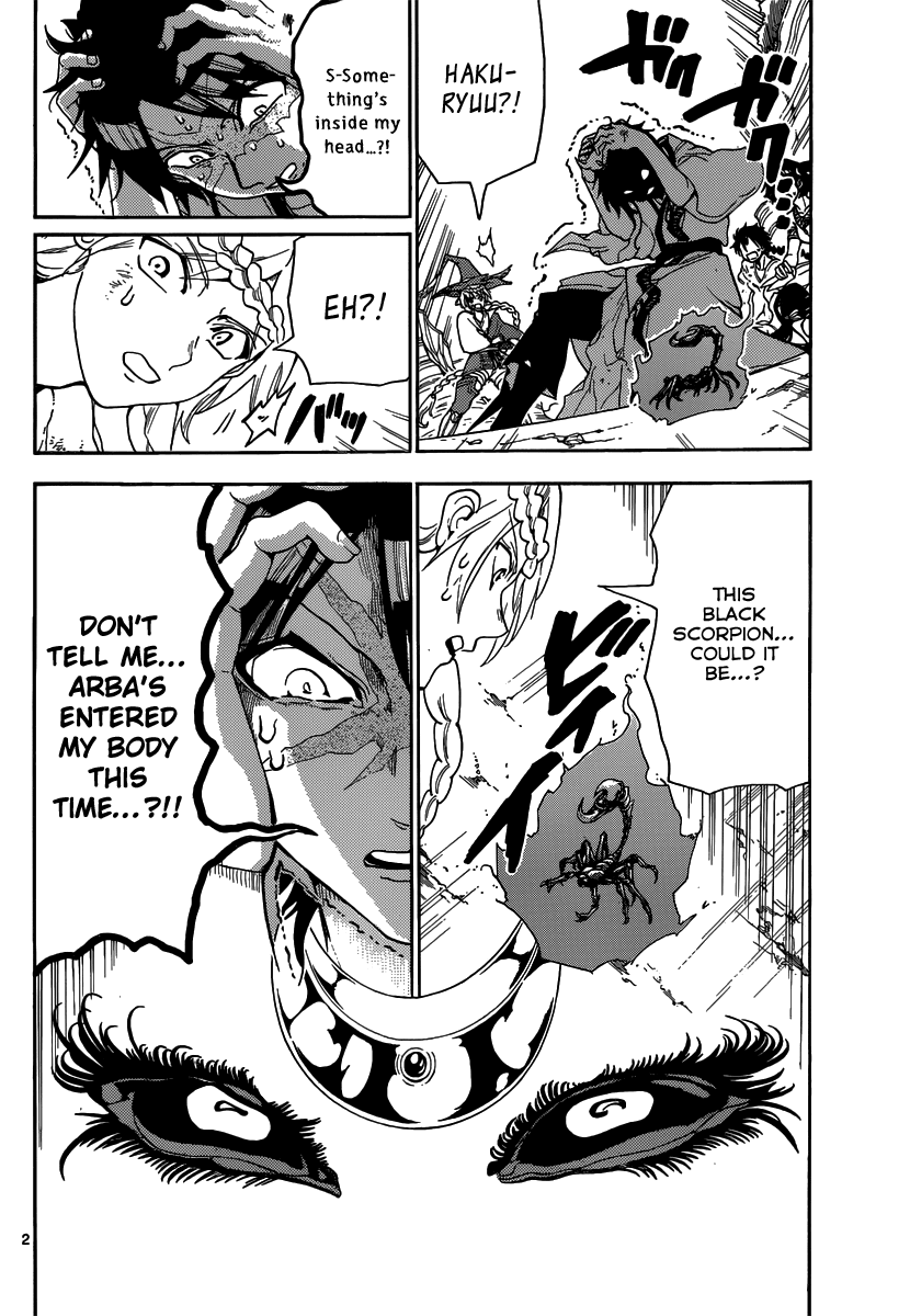 Magi - Labyrinth of Magic Chapter 313 page 4 - Chapter 313: Arba's Tenacity