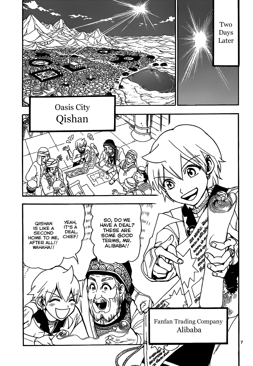 Magi - Labyrinth of Magic Chapter 313 page 9 - Chapter 313: Arba's Tenacity