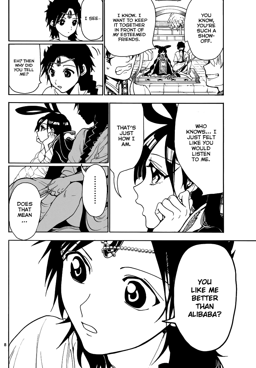 Magi - Labyrinth of Magic Chapter 315 page 10 - Chapter 315: Making the Rounds