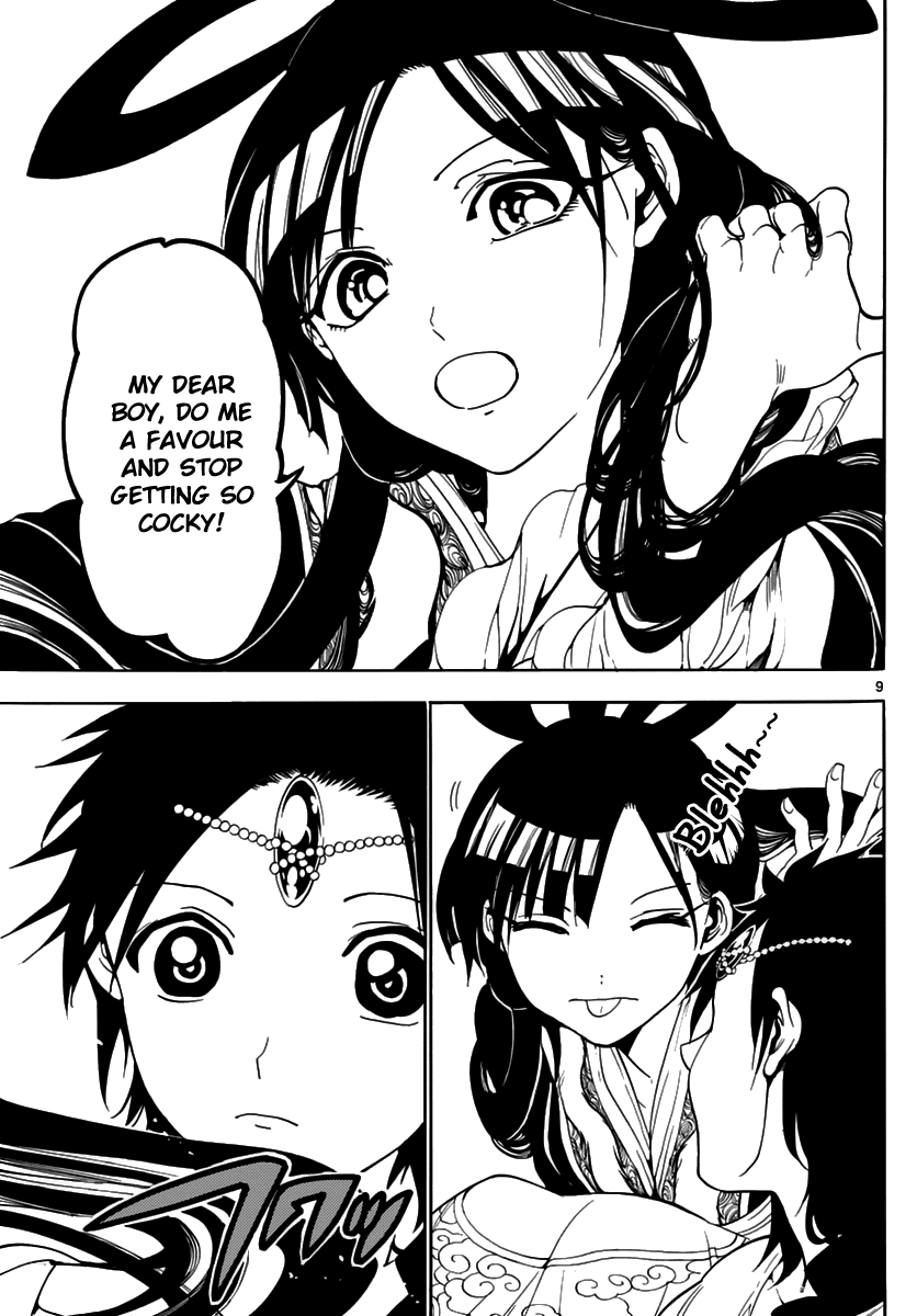 Magi - Labyrinth of Magic Chapter 315 page 11 - Chapter 315: Making the Rounds