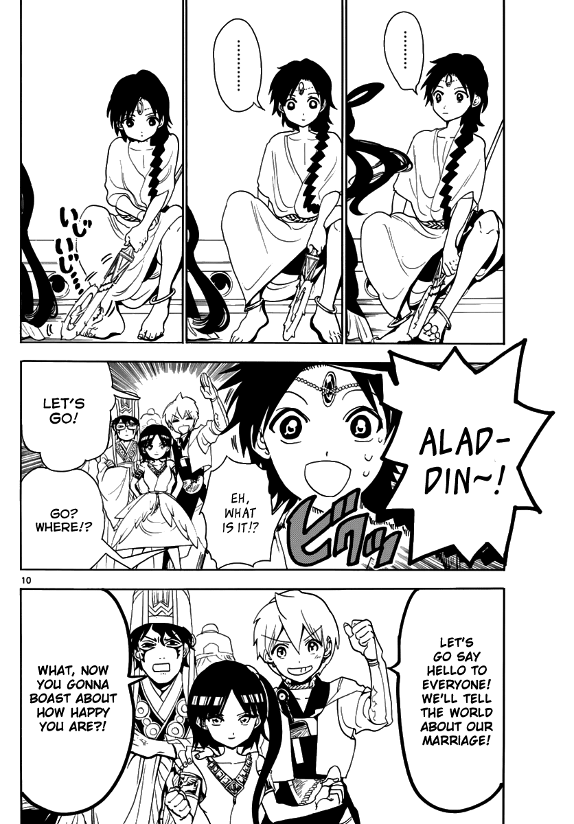 Magi - Labyrinth of Magic Chapter 315 page 12 - Chapter 315: Making the Rounds