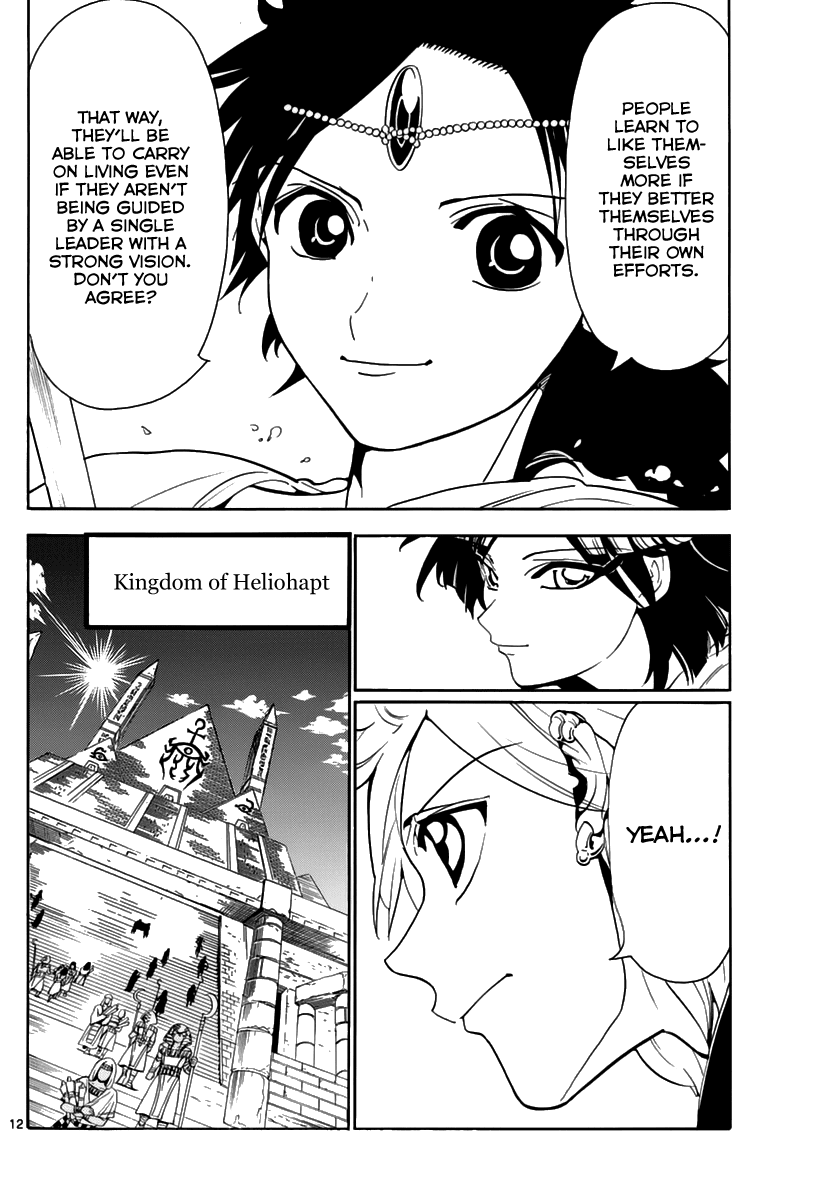 Magi - Labyrinth of Magic Chapter 315 page 14 - Chapter 315: Making the Rounds