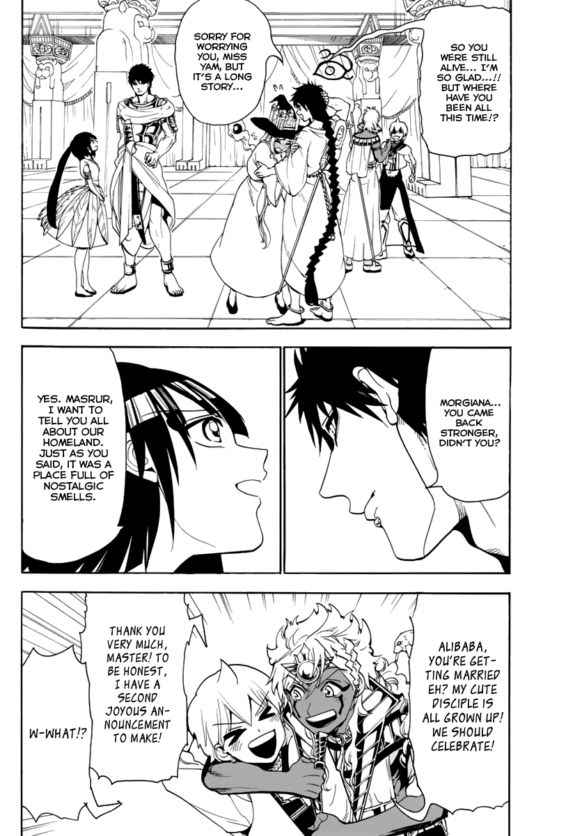 Magi - Labyrinth of Magic Chapter 315 page 16 - Chapter 315: Making the Rounds