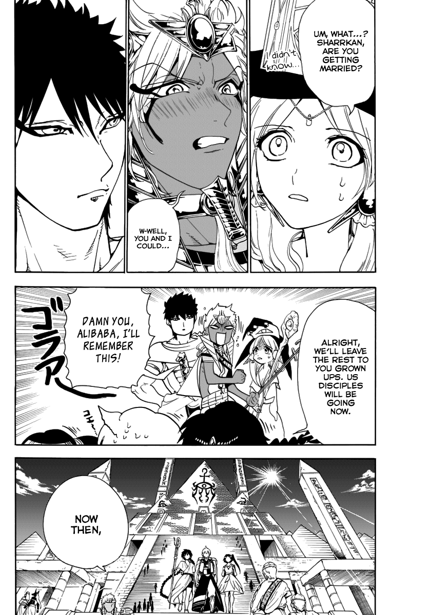 Magi - Labyrinth of Magic Chapter 315 page 18 - Chapter 315: Making the Rounds