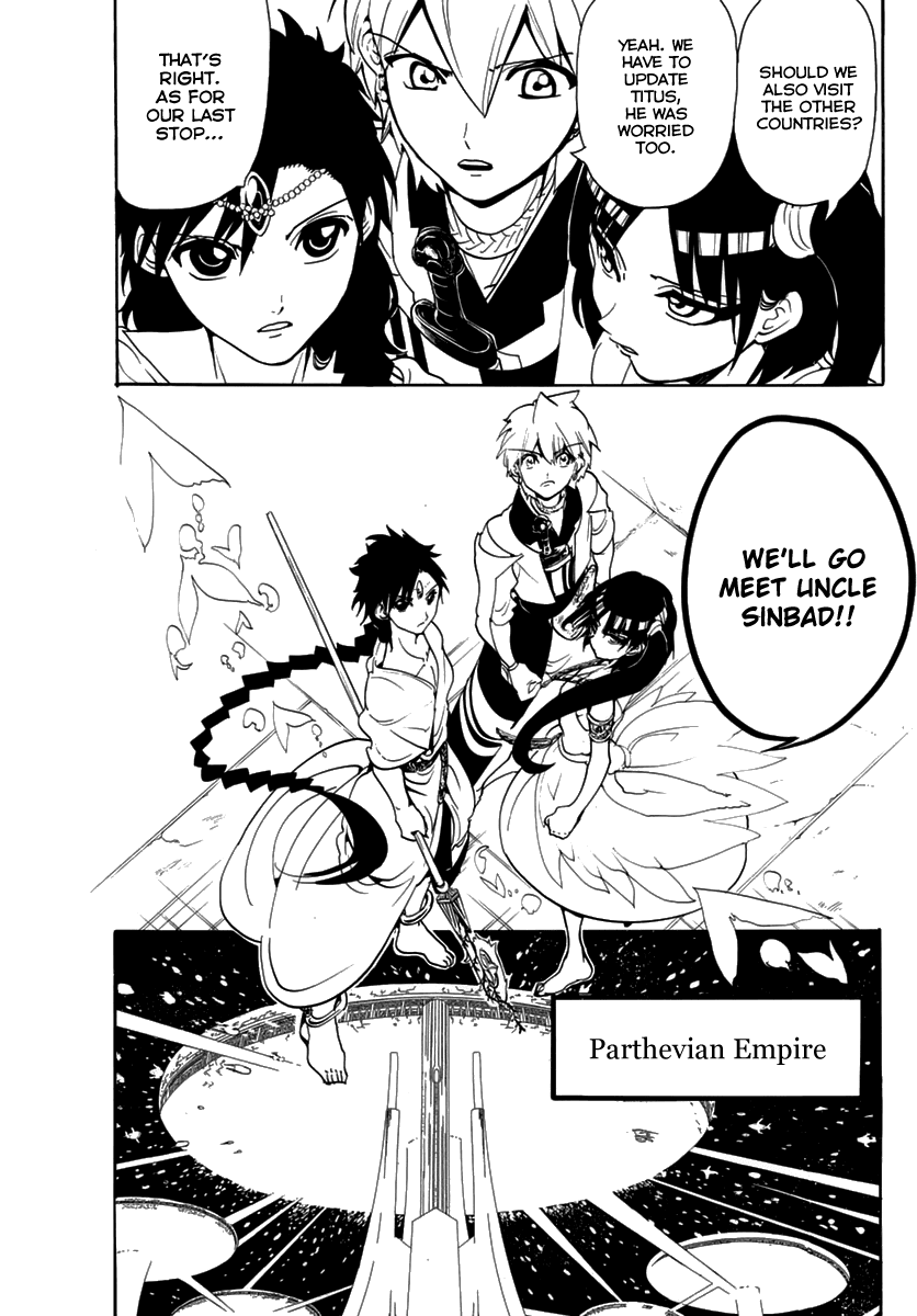 Magi - Labyrinth of Magic Chapter 315 page 19 - Chapter 315: Making the Rounds