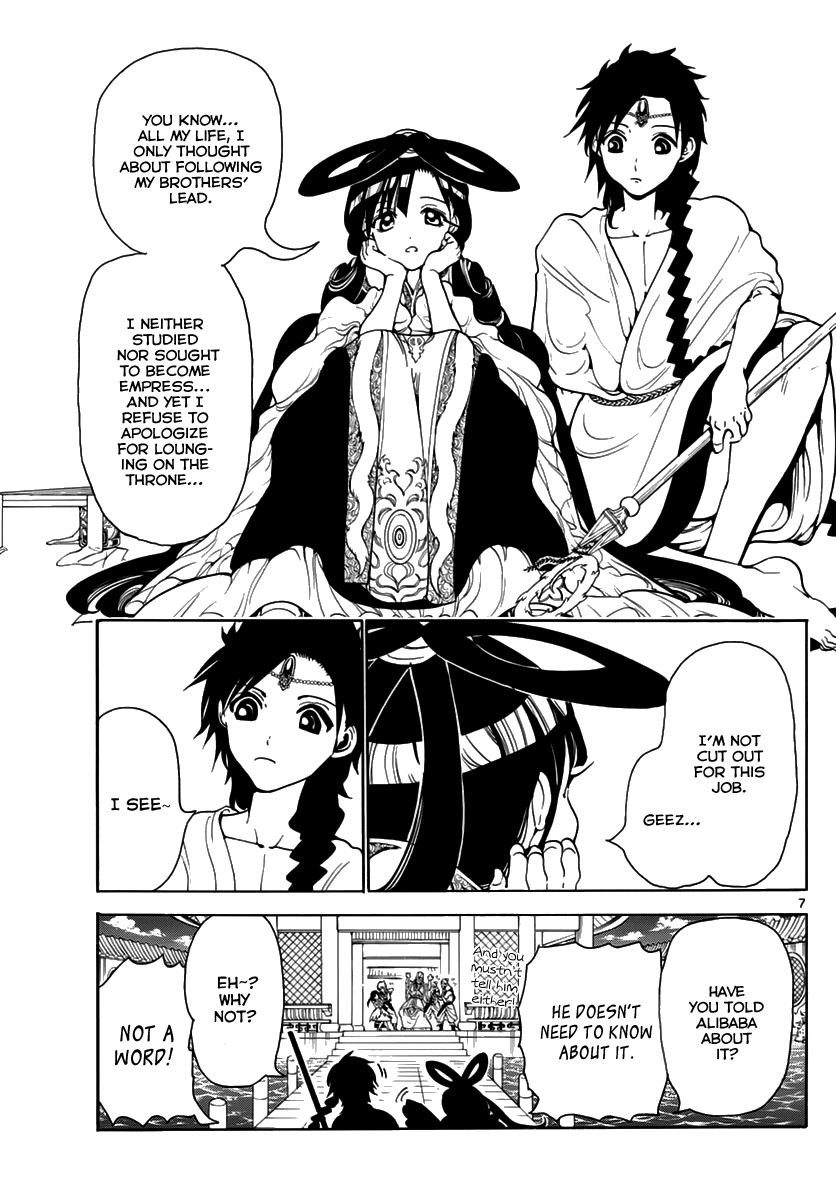 Magi - Labyrinth of Magic Chapter 315 page 9 - Chapter 315: Making the Rounds