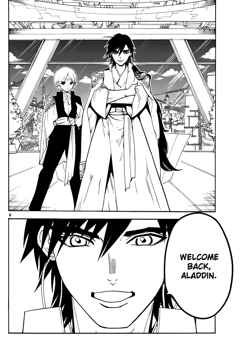 Magi - Labyrinth of Magic Chapter 316 page 10 - Chapter 316: David's Whispers