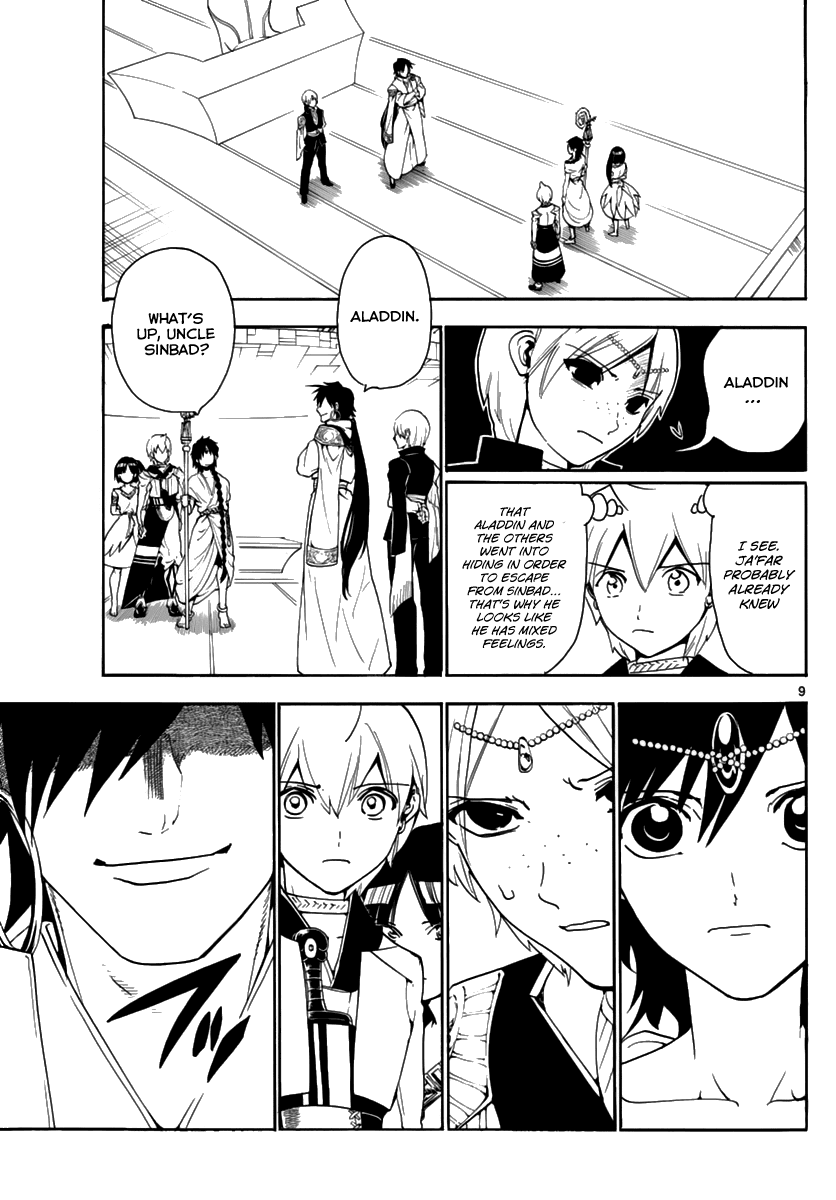 Magi - Labyrinth of Magic Chapter 316 page 11 - Chapter 316: David's Whispers