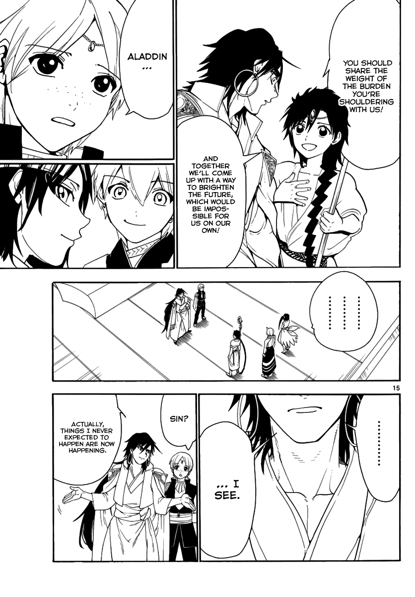 Magi - Labyrinth of Magic Chapter 316 page 17 - Chapter 316: David's Whispers