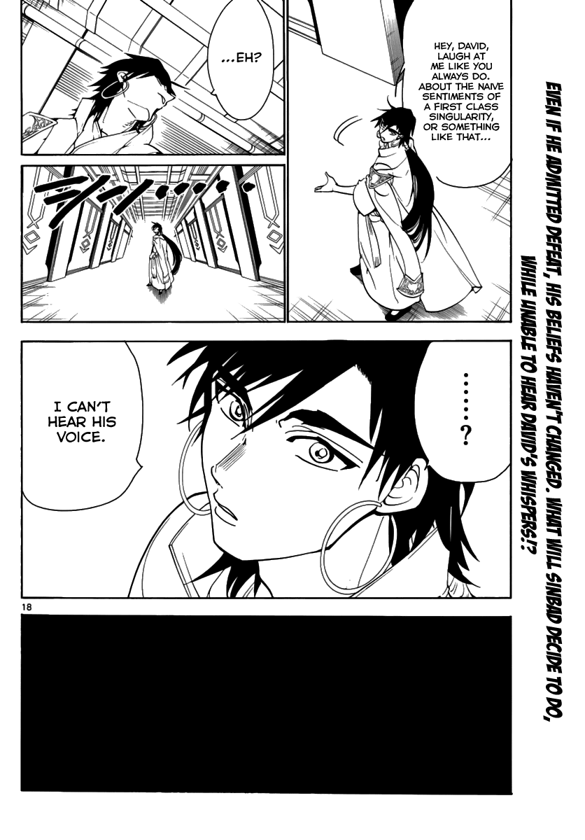 Magi - Labyrinth of Magic Chapter 316 page 20 - Chapter 316: David's Whispers
