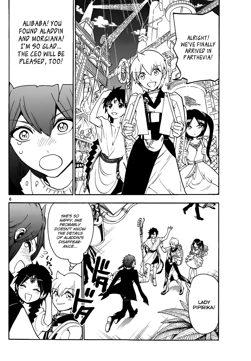 Magi - Labyrinth of Magic Chapter 316 page 8 - Chapter 316: David's Whispers