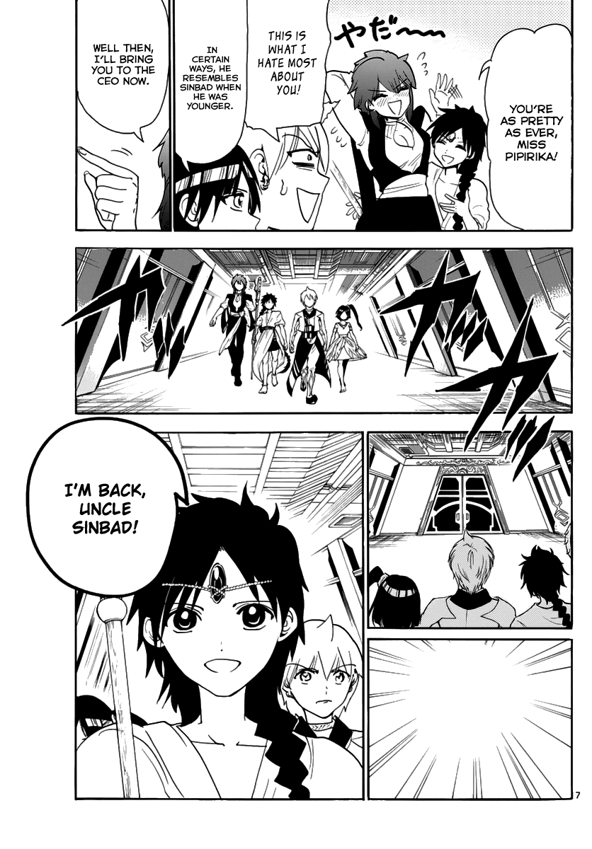 Magi - Labyrinth of Magic Chapter 316 page 9 - Chapter 316: David's Whispers
