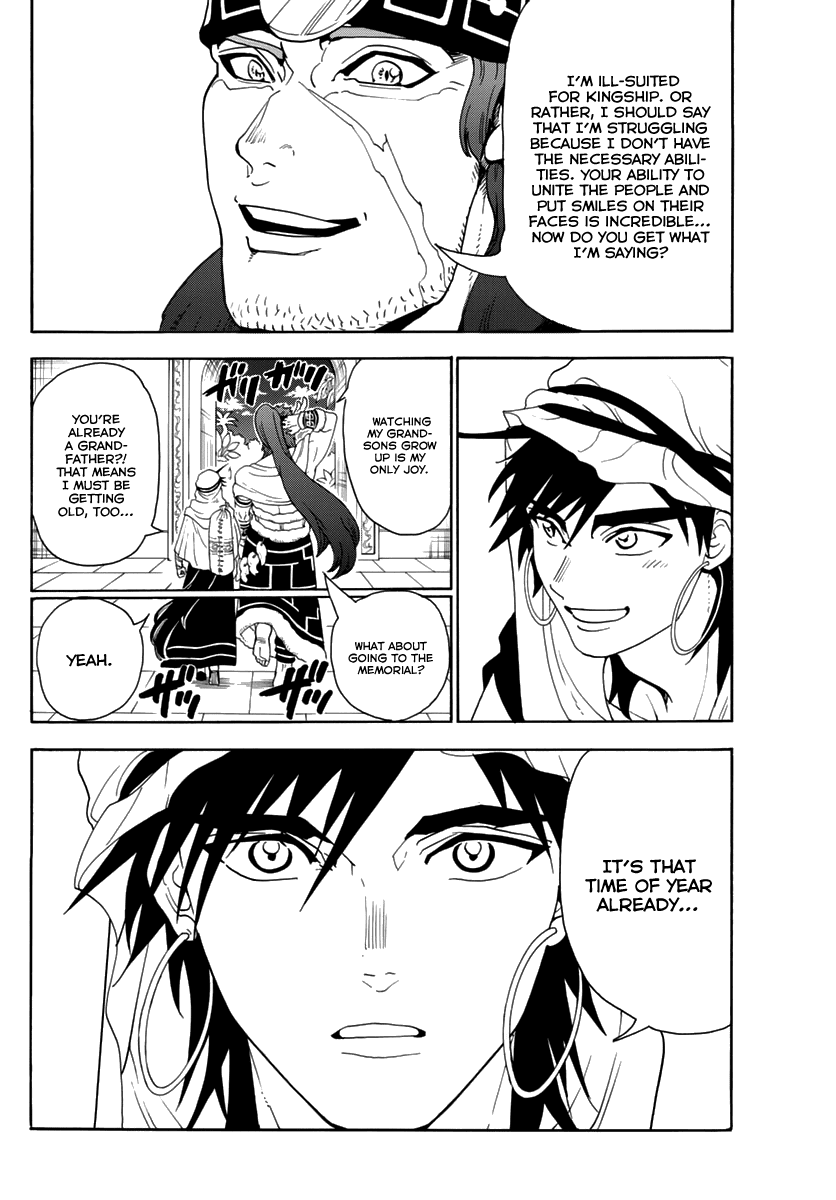 Magi - Labyrinth of Magic Chapter 317 page 10 - Chapter 317: Sinbad's Bonds