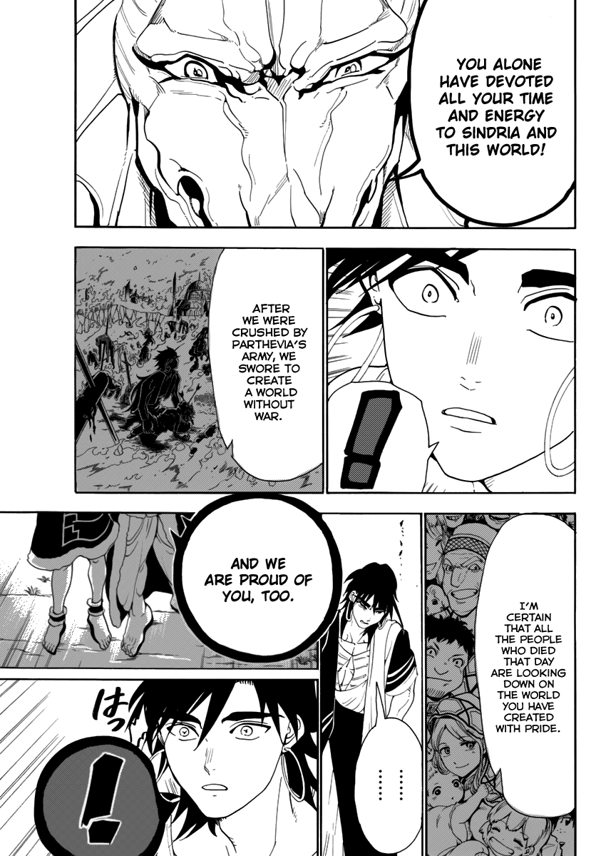 Magi - Labyrinth of Magic Chapter 317 page 16 - Chapter 317: Sinbad's Bonds