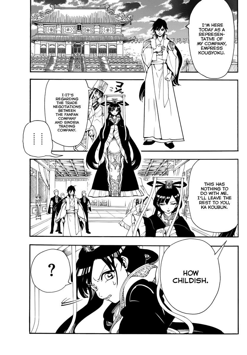 Magi - Labyrinth of Magic Chapter 317 page 7 - Chapter 317: Sinbad's Bonds