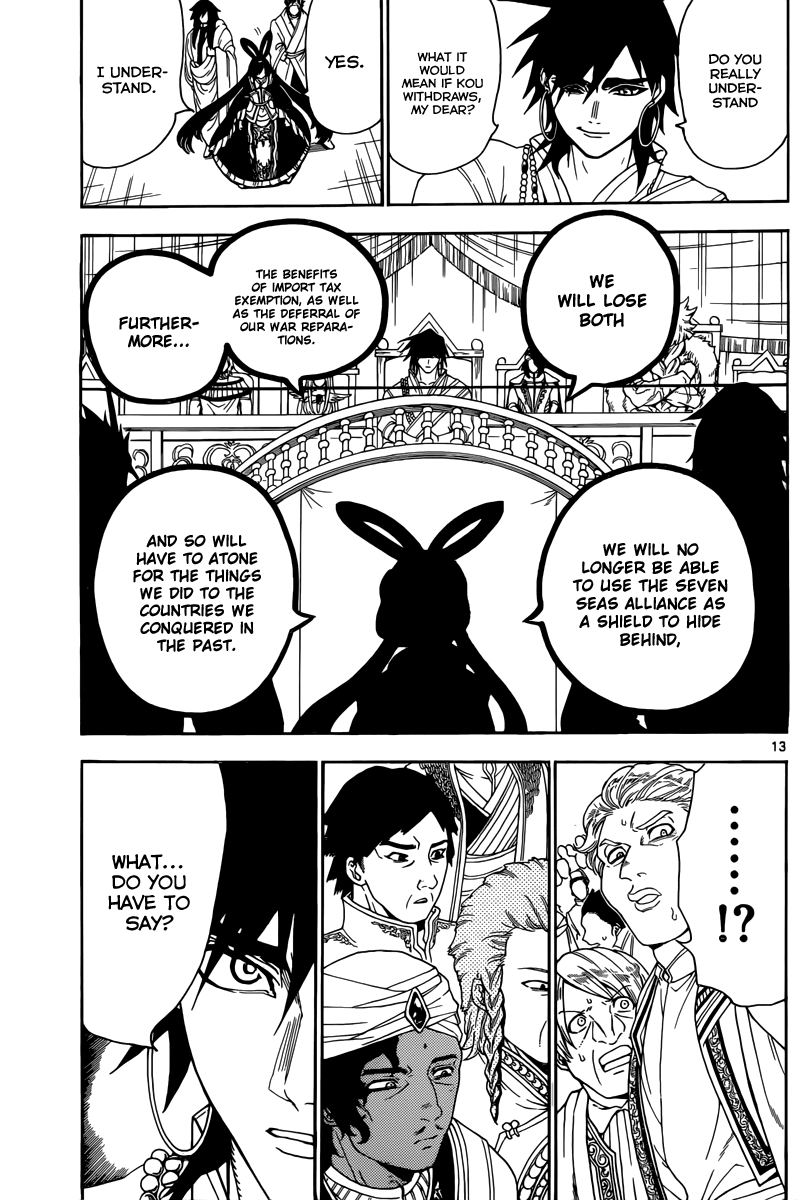 Magi - Labyrinth of Magic Chapter 318 page 16 - Chapter 318: The Board of Directors' Response