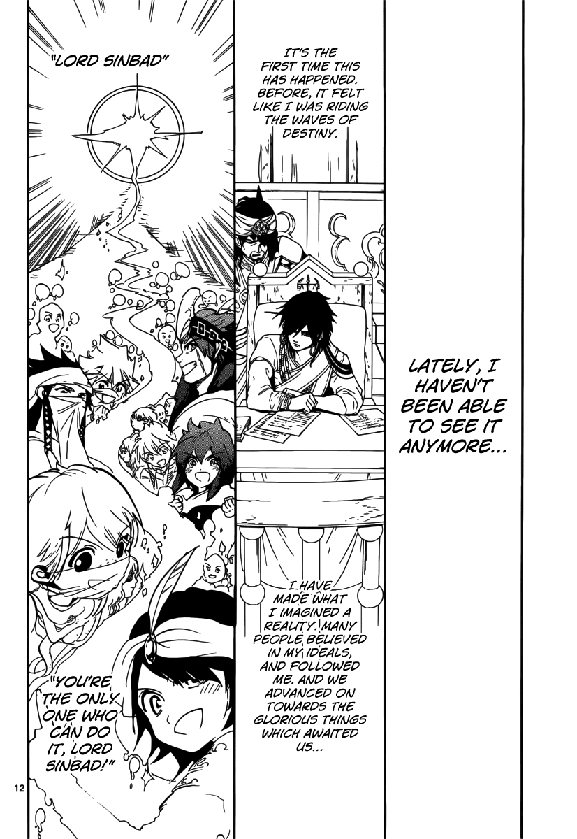 Magi - Labyrinth of Magic Chapter 319 page 14 - Chapter 319: Kougyoku's Gratitude