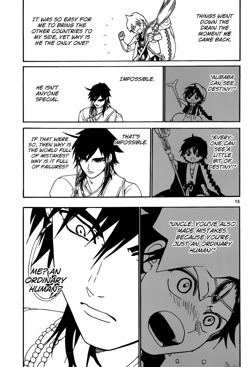 Magi - Labyrinth of Magic Chapter 319 page 15 - Chapter 319: Kougyoku's Gratitude
