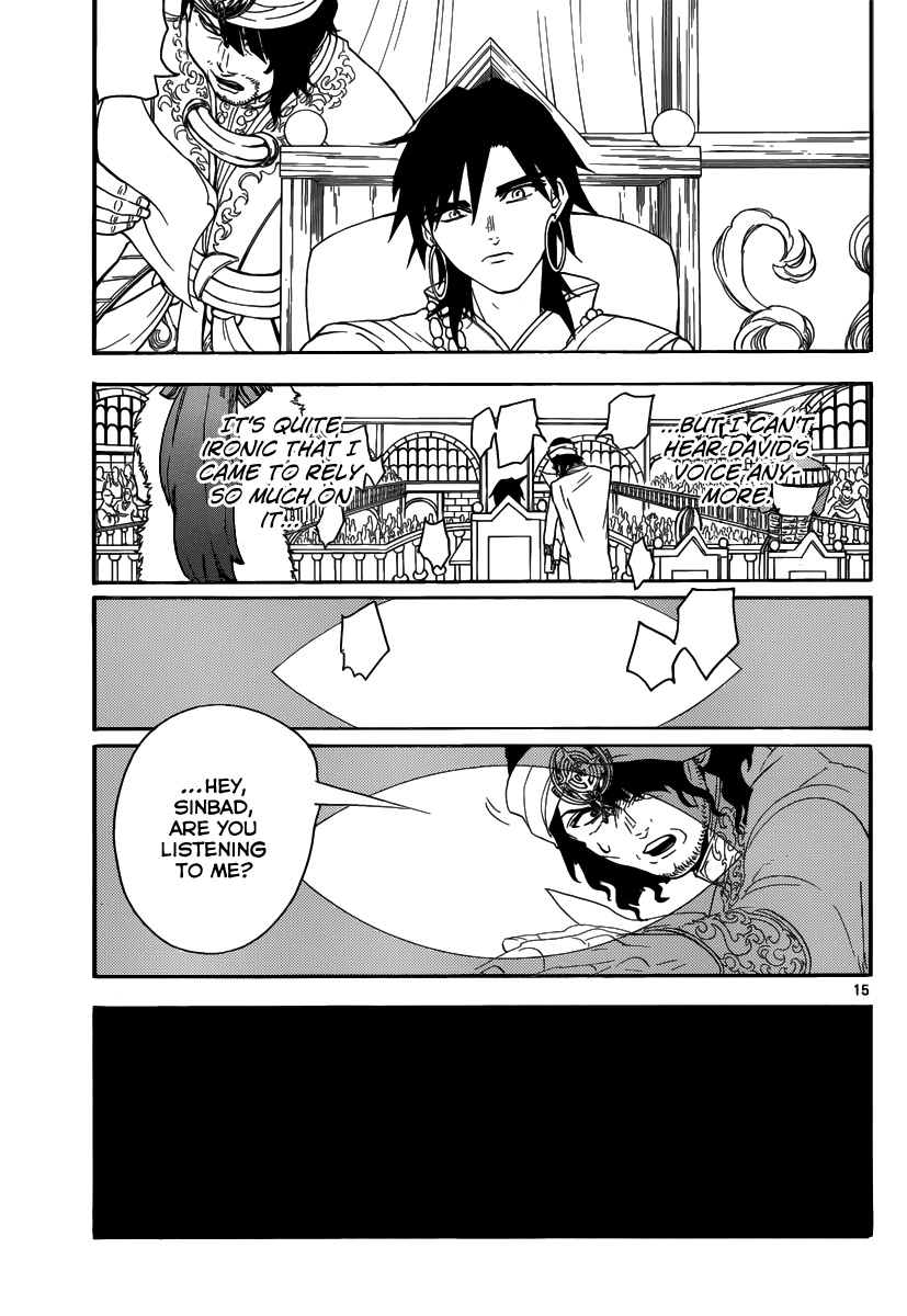 Magi - Labyrinth of Magic Chapter 319 page 17 - Chapter 319: Kougyoku's Gratitude