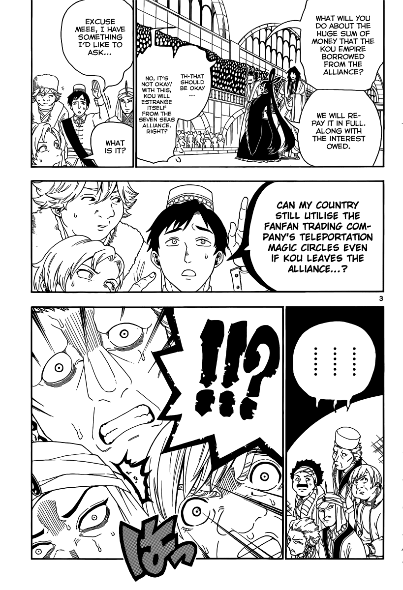 Magi - Labyrinth of Magic Chapter 319 page 5 - Chapter 319: Kougyoku's Gratitude