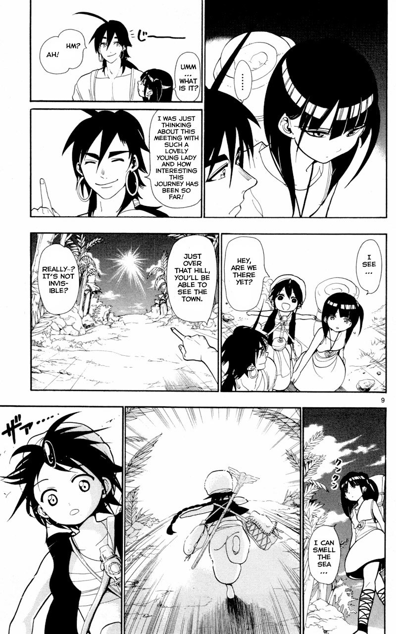 Magi - Labyrinth of Magic Chapter 32 page 10 - Chapter 32: Road to Balbadd