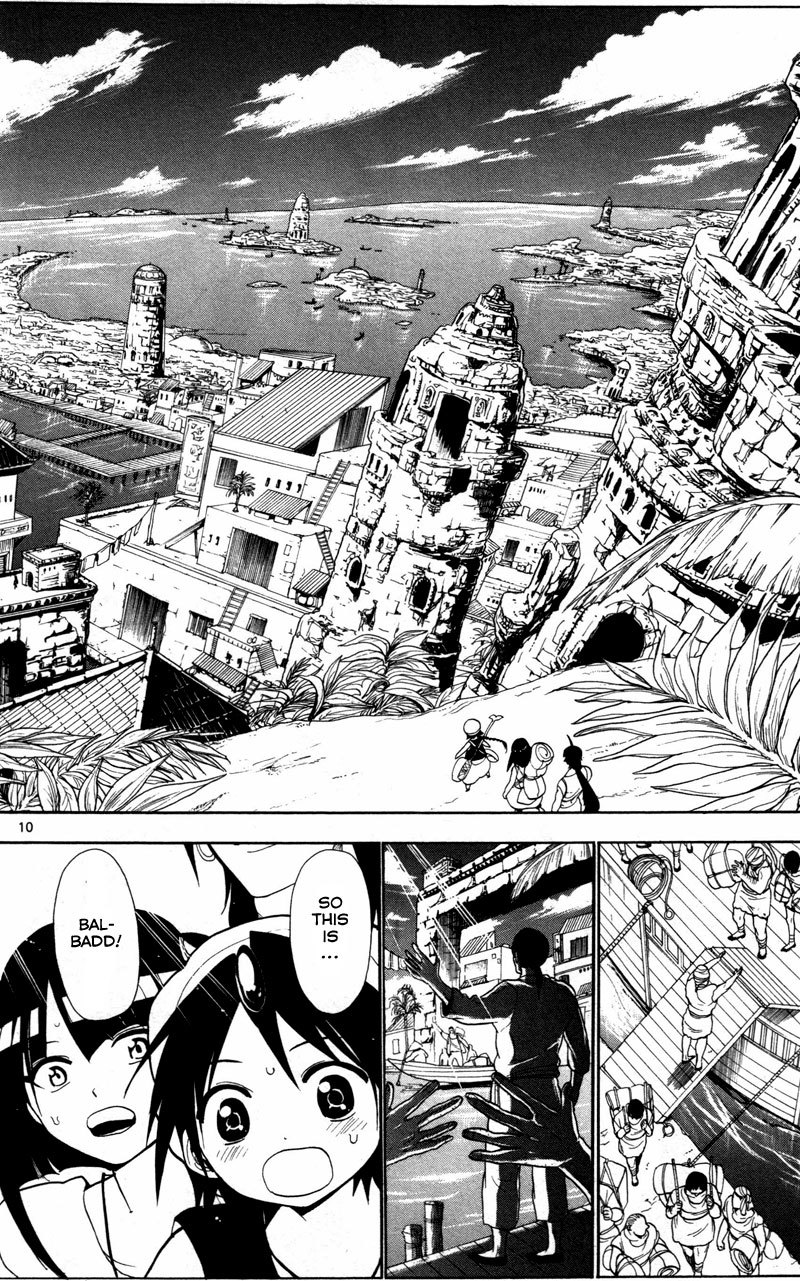 Magi - Labyrinth of Magic Chapter 32 page 11 - Chapter 32: Road to Balbadd
