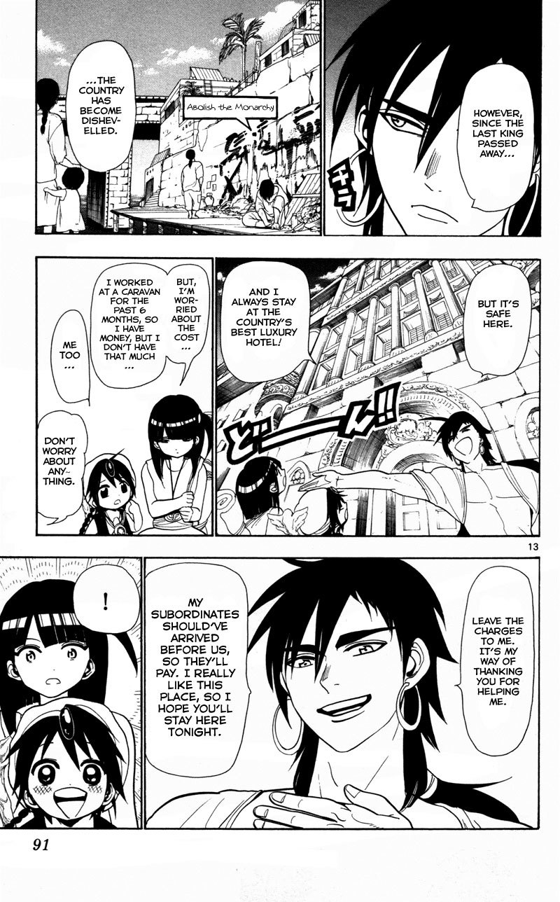 Magi - Labyrinth of Magic Chapter 32 page 14 - Chapter 32: Road to Balbadd