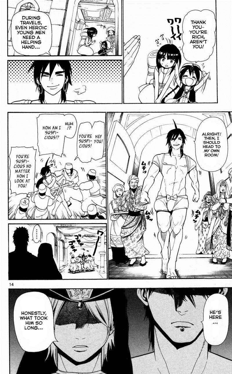 Magi - Labyrinth of Magic Chapter 32 page 15 - Chapter 32: Road to Balbadd