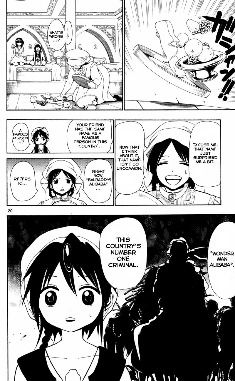 Magi - Labyrinth of Magic Chapter 32 page 21 - Chapter 32: Road to Balbadd