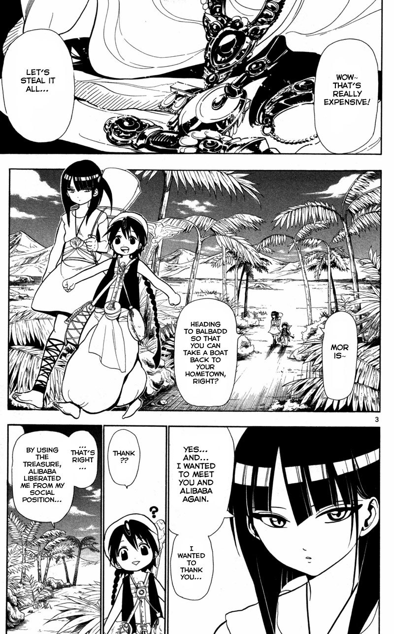 Magi - Labyrinth of Magic Chapter 32 page 4 - Chapter 32: Road to Balbadd