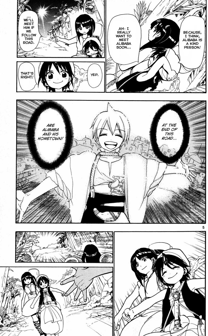Magi - Labyrinth of Magic Chapter 32 page 6 - Chapter 32: Road to Balbadd