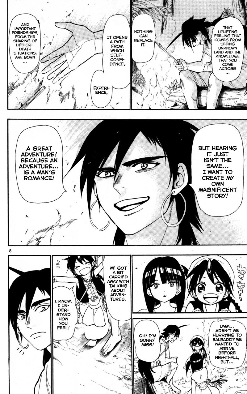 Magi - Labyrinth of Magic Chapter 32 page 9 - Chapter 32: Road to Balbadd