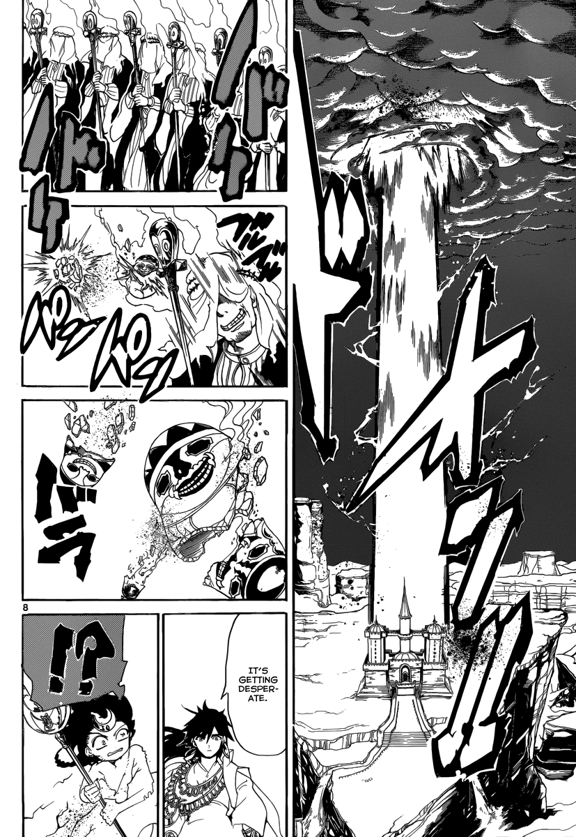 Magi - Labyrinth of Magic Chapter 321 page 10 - Chapter 321: Sinbad's Smile