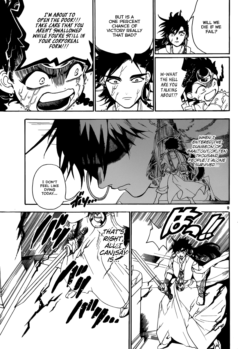 Magi - Labyrinth of Magic Chapter 321 page 11 - Chapter 321: Sinbad's Smile