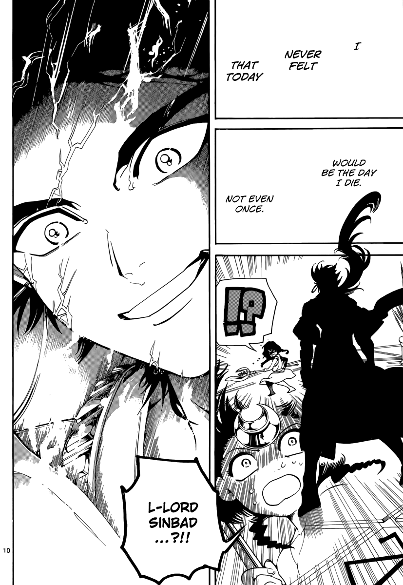 Magi - Labyrinth of Magic Chapter 321 page 12 - Chapter 321: Sinbad's Smile