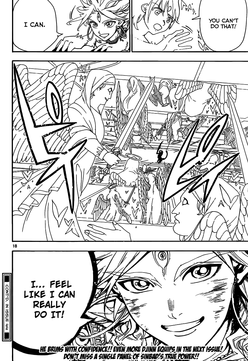 Magi - Labyrinth of Magic Chapter 321 page 18 - Chapter 321: Sinbad's Smile