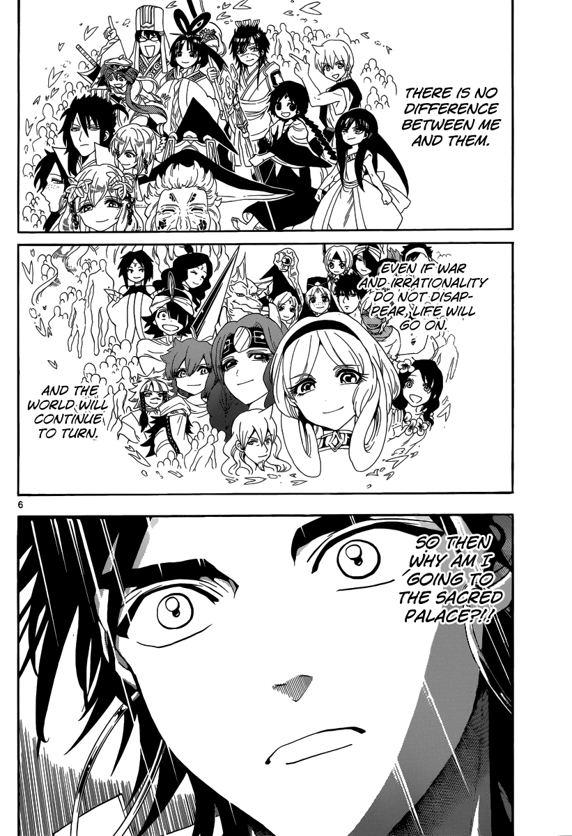 Magi - Labyrinth of Magic Chapter 321 page 8 - Chapter 321: Sinbad's Smile