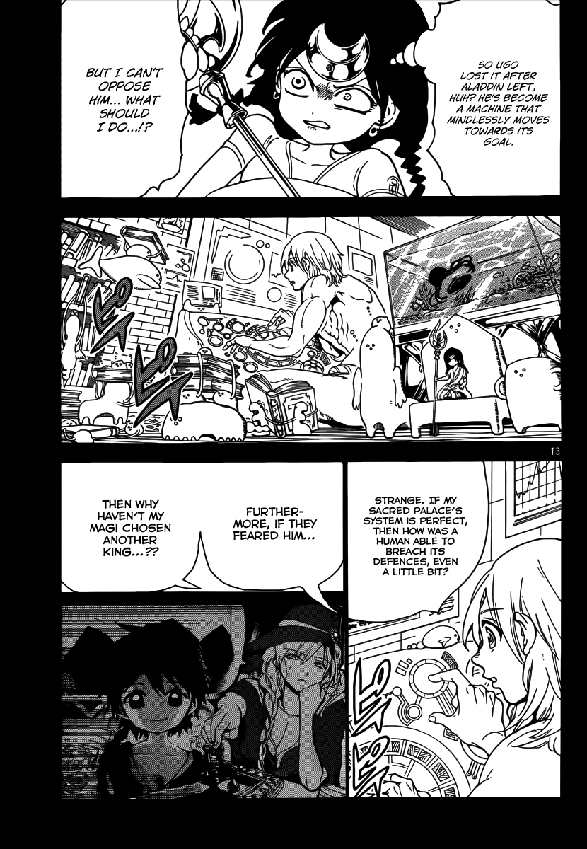 Magi - Labyrinth of Magic Chapter 324 page 15 - Chapter 324: The Gods' Multi-Layered Structure