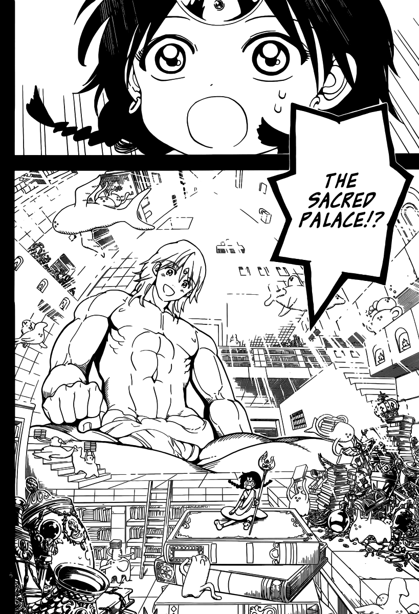 Magi - Labyrinth of Magic Chapter 324 page 8 - Chapter 324: The Gods' Multi-Layered Structure