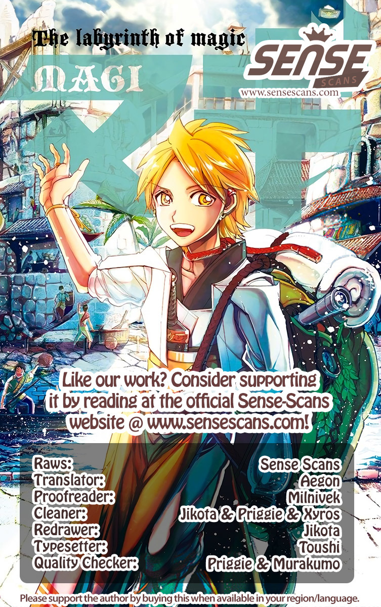 Magi - Labyrinth of Magic Chapter 326 page 1 - Chapter 326: A Very Bad Feeling