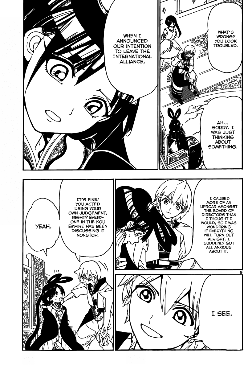 Magi - Labyrinth of Magic Chapter 326 page 11 - Chapter 326: A Very Bad Feeling