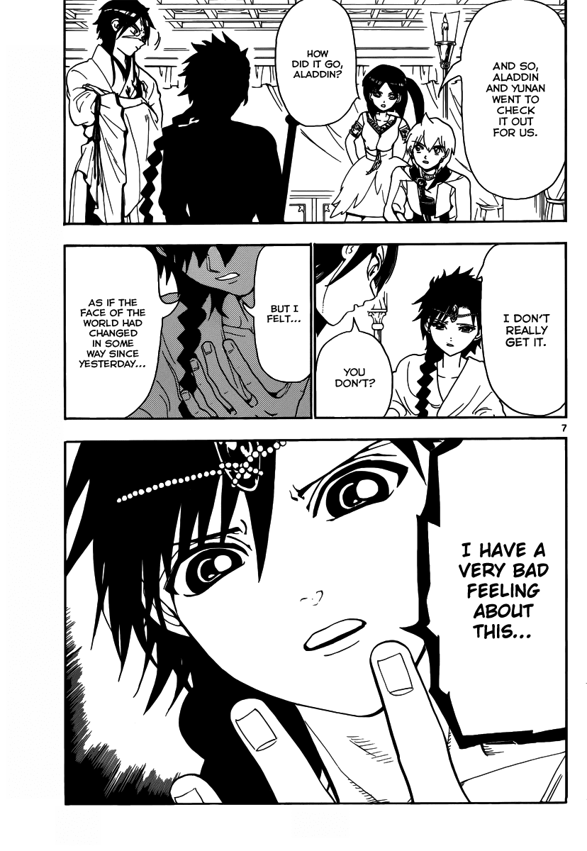 Magi - Labyrinth of Magic Chapter 326 page 9 - Chapter 326: A Very Bad Feeling