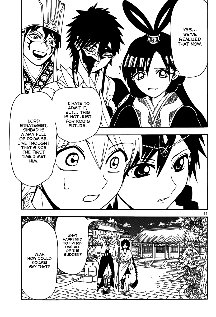 Magi - Labyrinth of Magic Chapter 327 page 13 - Chapter 327: Dumped