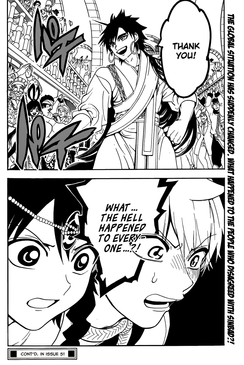 Magi - Labyrinth of Magic Chapter 327 page 19 - Chapter 327: Dumped