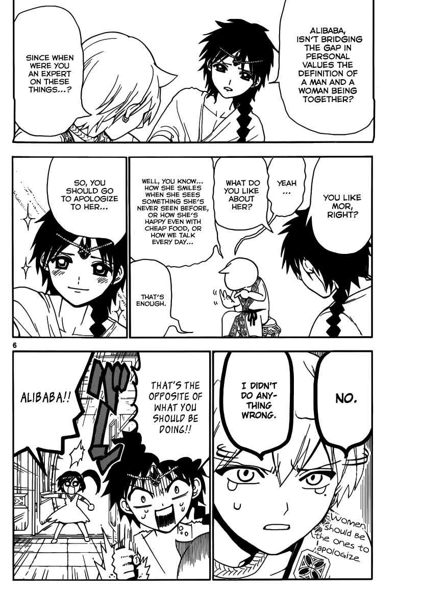 Magi - Labyrinth of Magic Chapter 327 page 8 - Chapter 327: Dumped