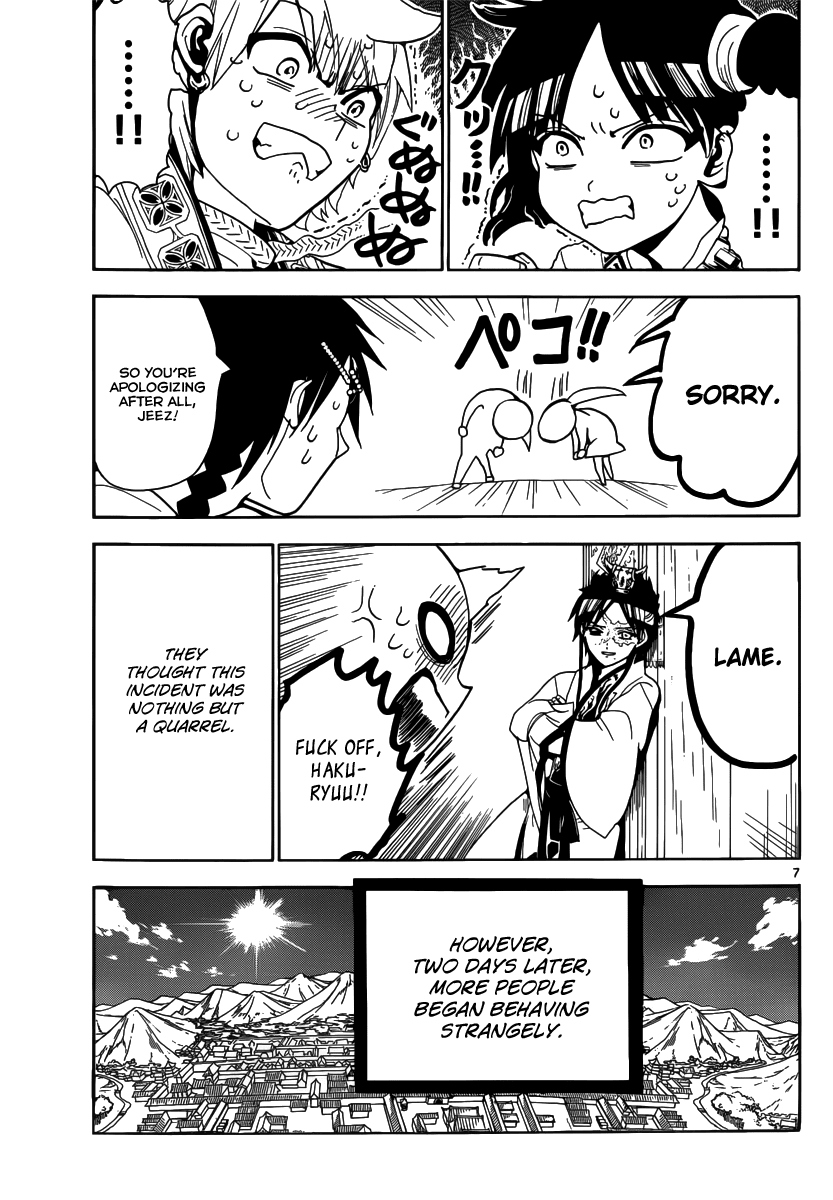 Magi - Labyrinth of Magic Chapter 327 page 9 - Chapter 327: Dumped