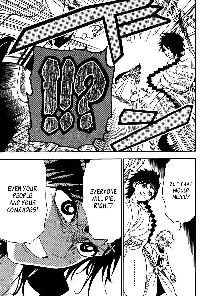 Magi - Labyrinth of Magic Chapter 329 page 16 - Chapter 329: The Greedy King of Man